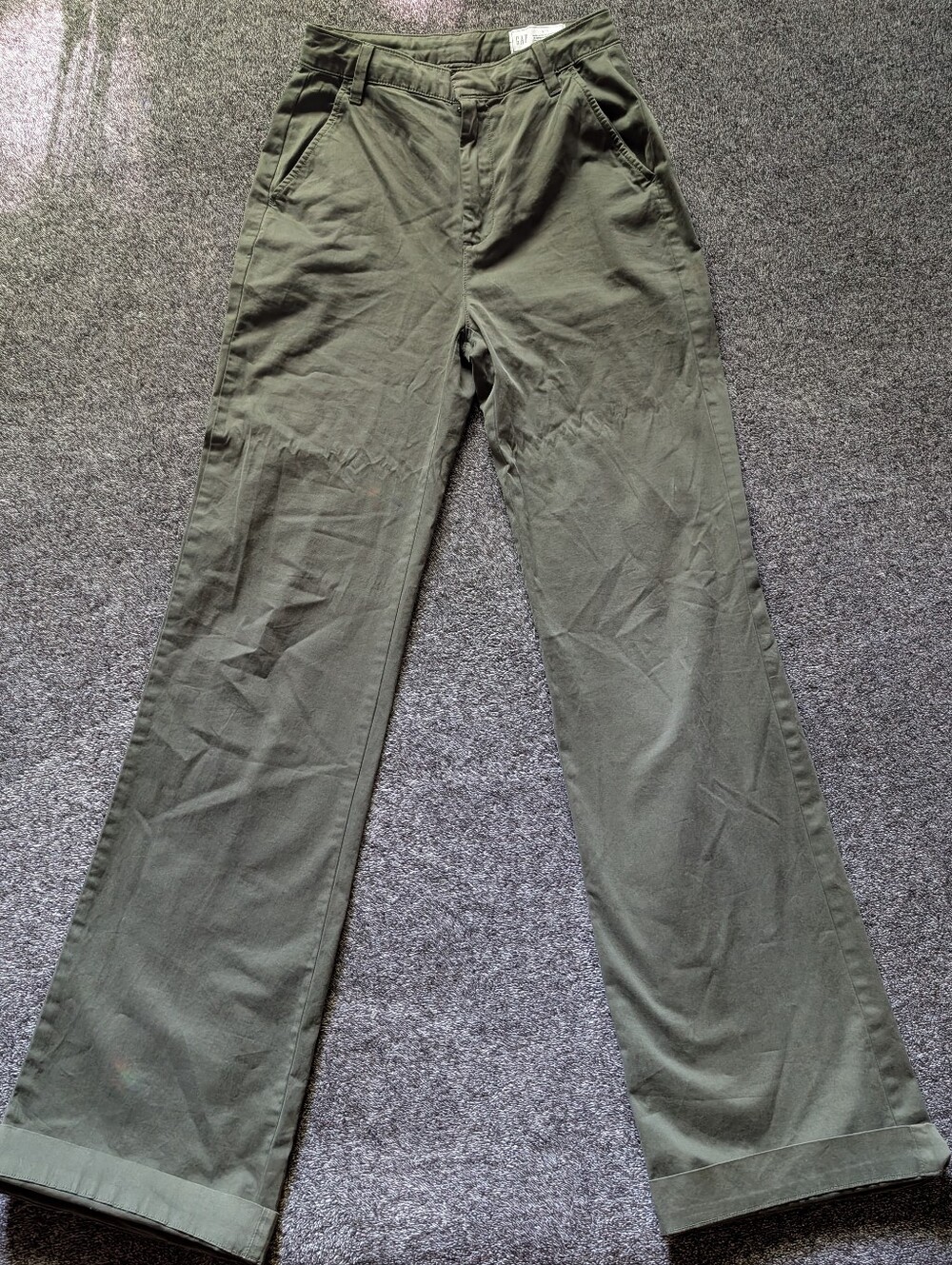 Gap Wide Leg Pants in Green